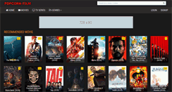 Desktop Screenshot of popcornfilm.net